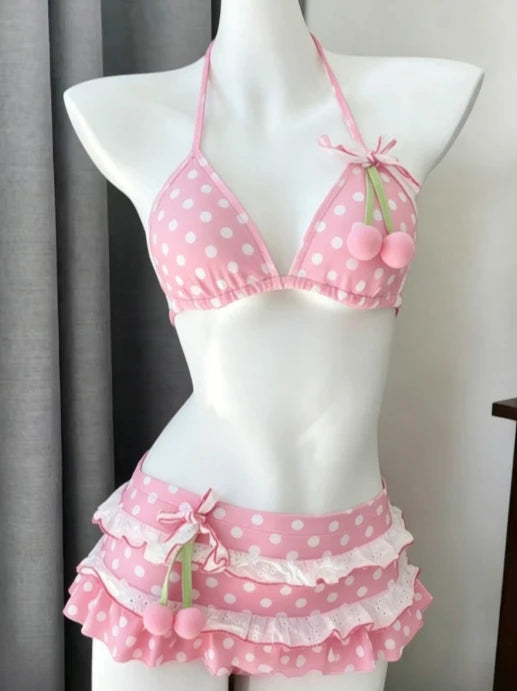 Aurelia Printed High-Waist Bikini Two-piece