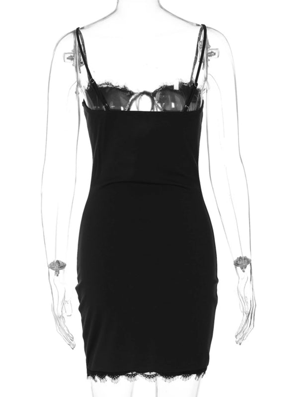 Verena Backless Slip Bodycon Mini Dress