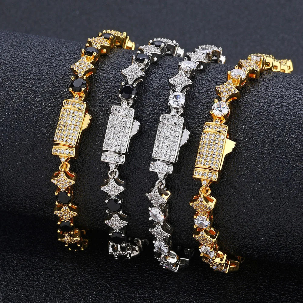 Estella Star Zirconia Tennis Bracelet