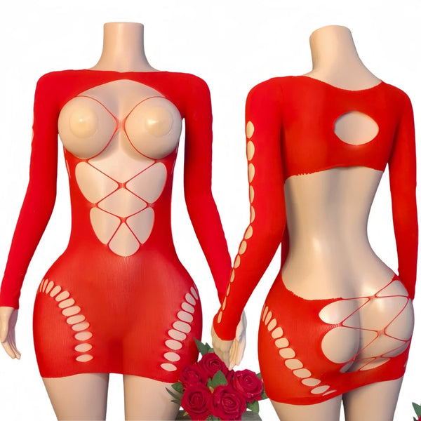 Nyx Multi-Style Fishnet Bodystocking Lingerie Set
