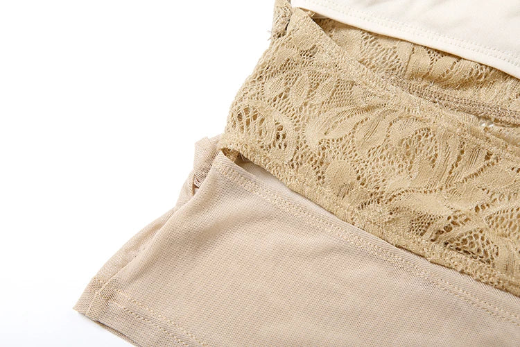 Camila Mocha Lace Spaghetti Strap Sheer Wrap Crop Top