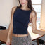 Sorella Studded Open-Back Tank Top One-piece