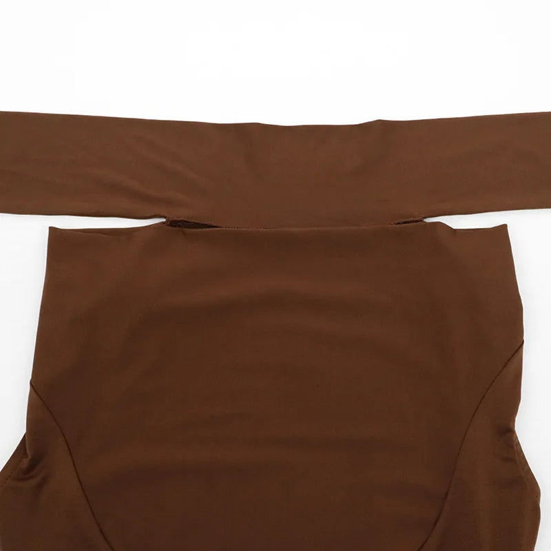Cecelia Soft Whisper Ruched Draped Sleeveless Scarf Top One-piece