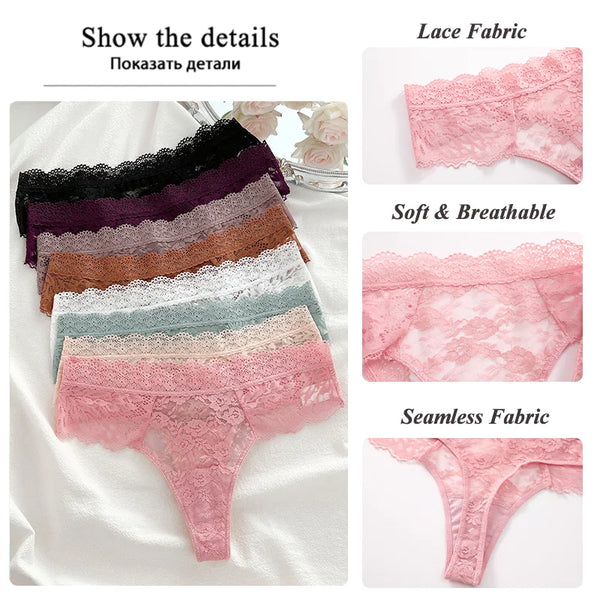 Flora Low-Rise Panty Pack Lingerie 3-piece