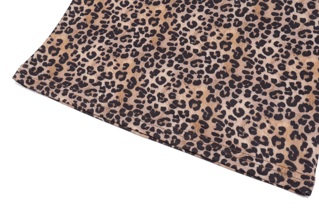 Nahla Leopard Halter Shorts Set Two-piece