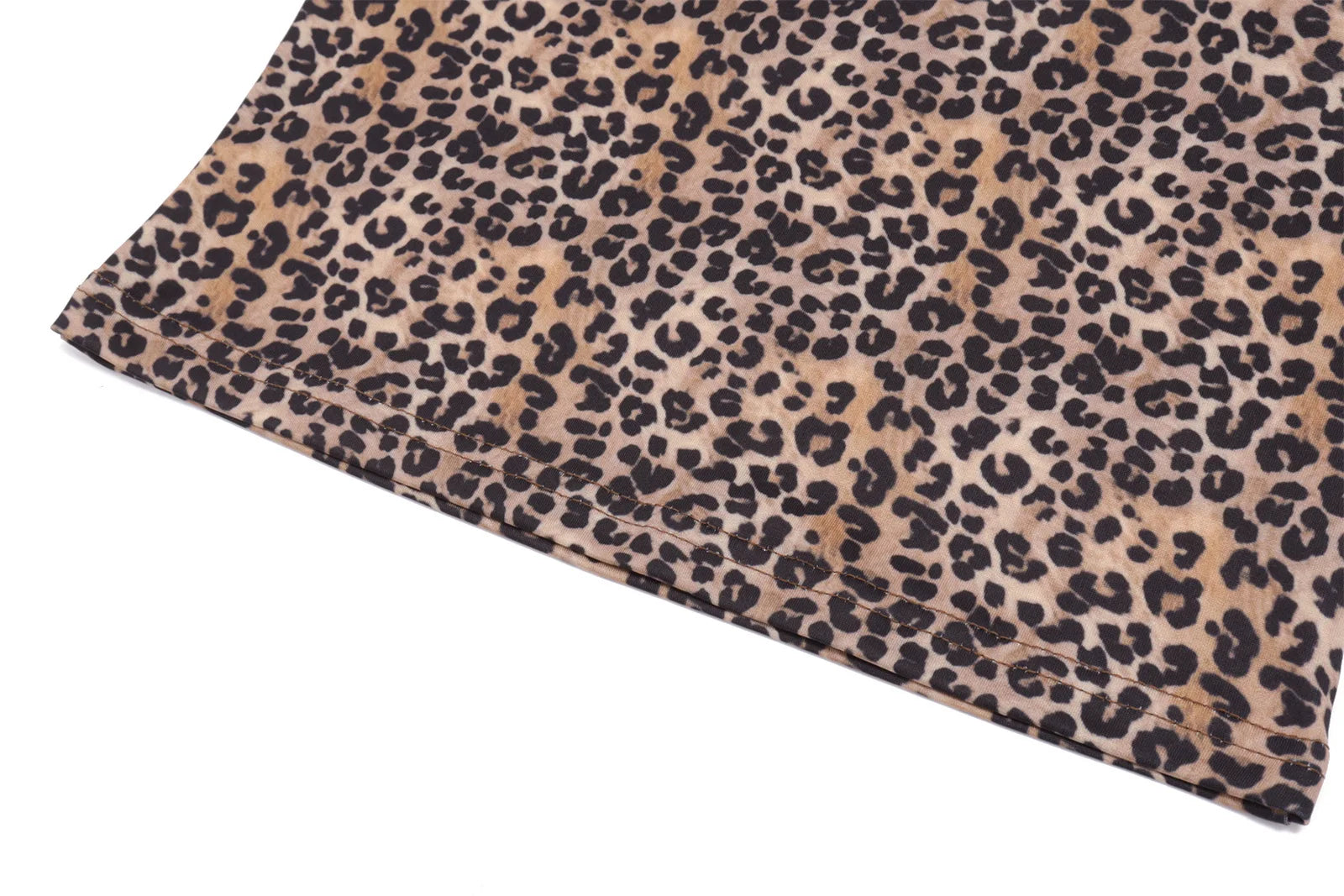 Nahla Leopard Halter Shorts Set Two-piece