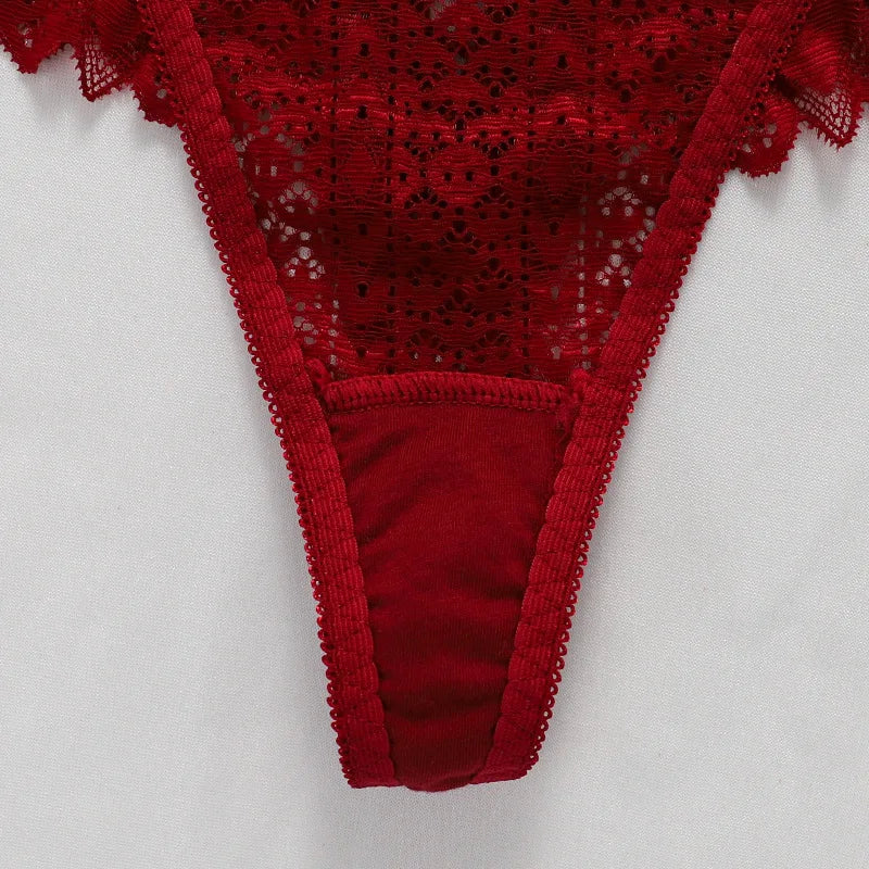 Lisette Lace String G-String Panty Lingerie One-piece