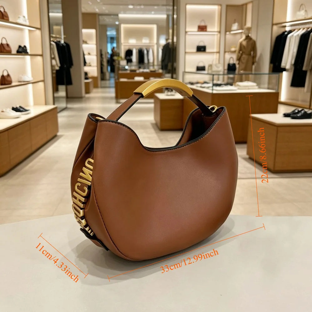Women Niche Design Underarm Shoulder Crossbody Bag Handbag Purse Trendy Small Saddle Bag Spring Summer Outfit 2026 New