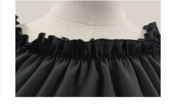 Isadora Pirate Costume Separates: Off-Shoulder Top, Tattered Skirt & Accessories