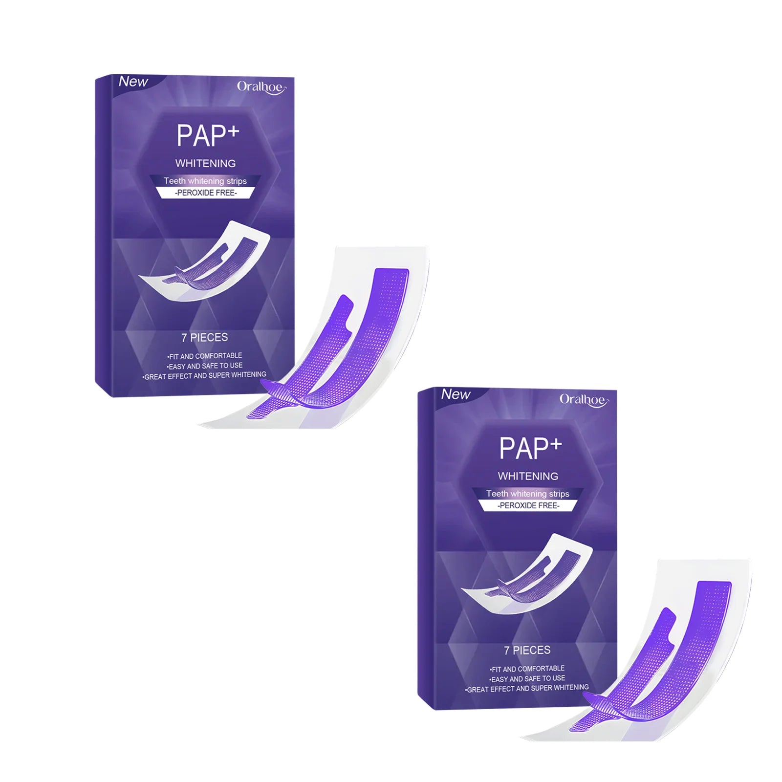 Violet Brightening Dental Strips