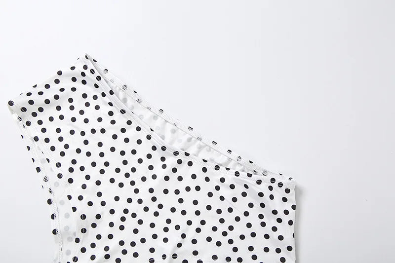 Colette Polka-Dot Bikini & Kimono Set Three-piece