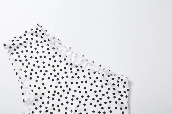 Colette Polka-Dot Bikini & Kimono Set Three-piece