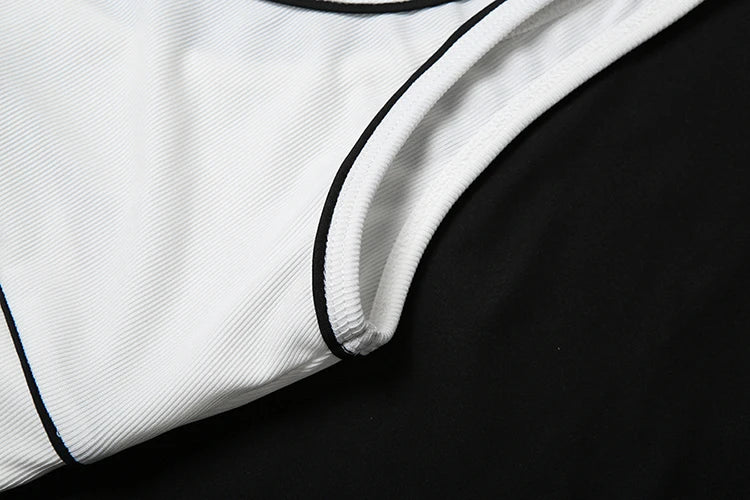 Hyacinth Striped Midi Skirt Set Two-piece
