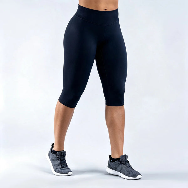 Selene Seamless Scrunch-Butt Yoga Capri Leggings Activewear One-piece