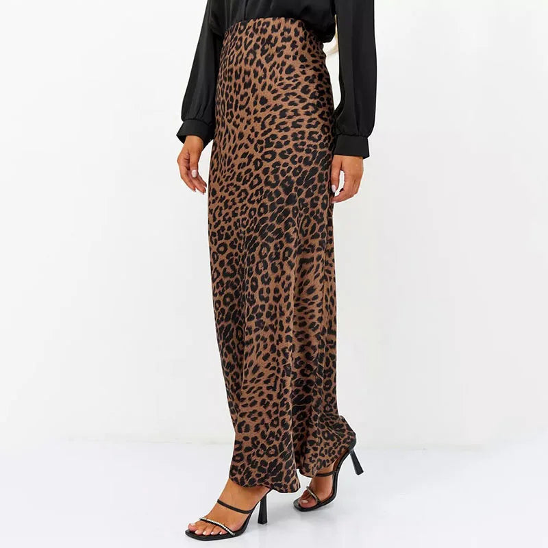 Ottilie Satin Midi Skirt One-piece
