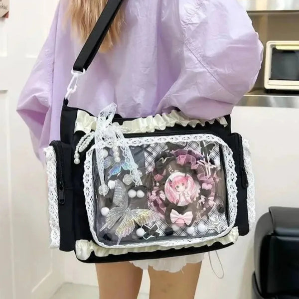 Ami Lace Ita Crossbody Bag