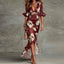 Mireya Ruffle Butterfly Sleeve Maxi Dress