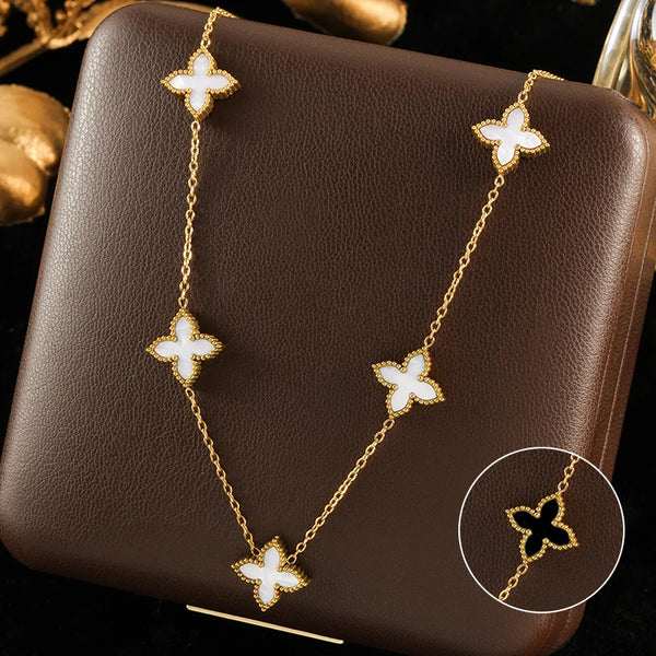 Amora White Heart Stainless-Steel Jewelry Collection
