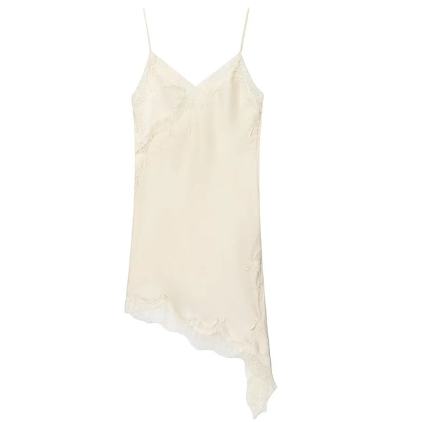 Valleria Multi-Style Asymmetrical Lace Mini Dress