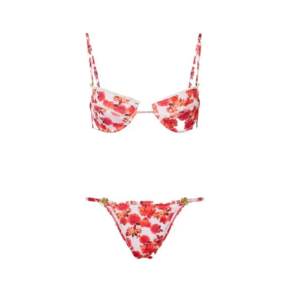 Zahara Printed Micro Bikini Two-piece