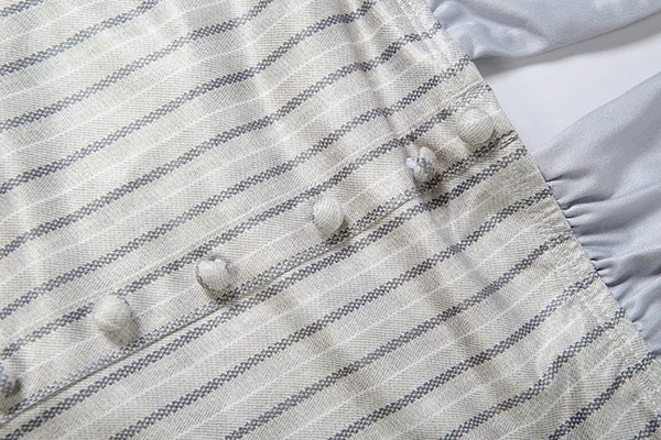 Emery Striped Halter Shorts Set Two-piece