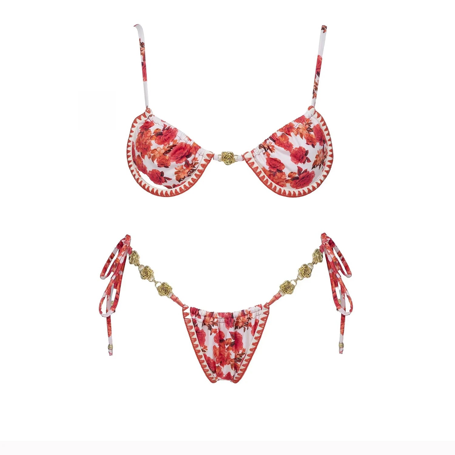 Zahara Printed Micro Bikini Two-piece
