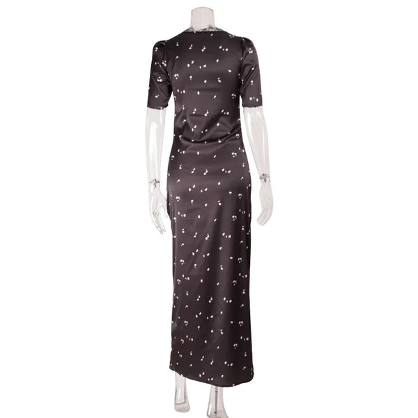 Francesca Bodycon Lace Maxi Dress