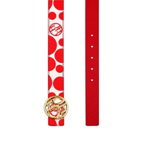 CHHC Spot Letter Pattern Belt Dual Size Double Sided Waist Strap Unisex Adjustable Hot Sale Fashion