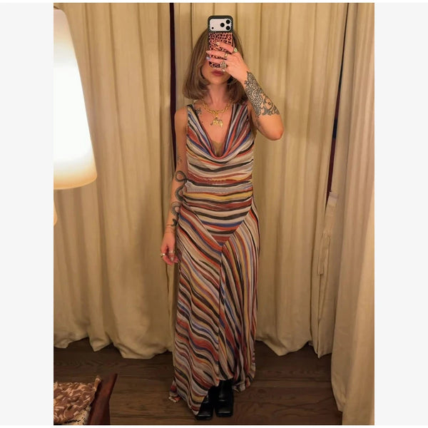Farrah Bodycon Maxi Dress