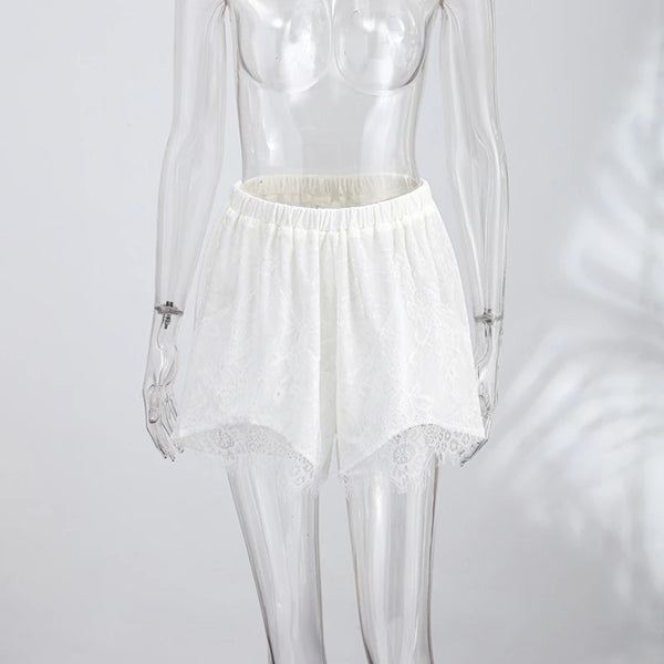 Style 84 Lace Shorts Apparel One-piece
