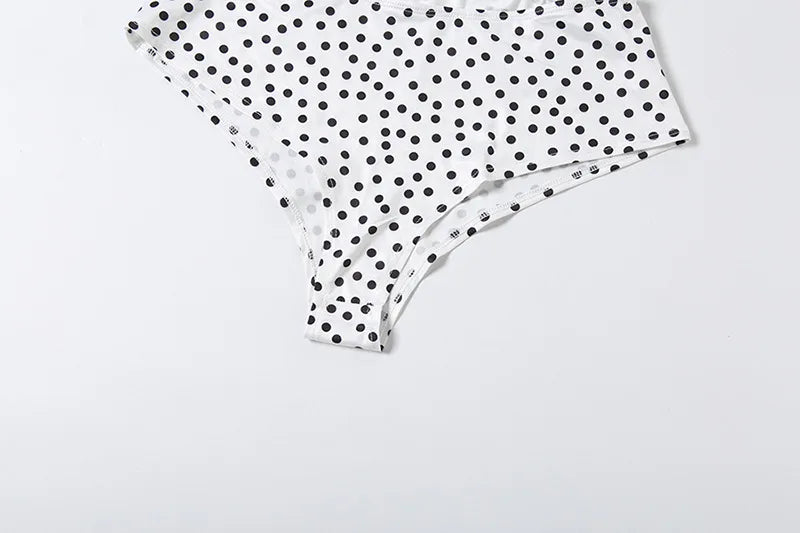 Colette Polka-Dot Bikini & Kimono Set Three-piece