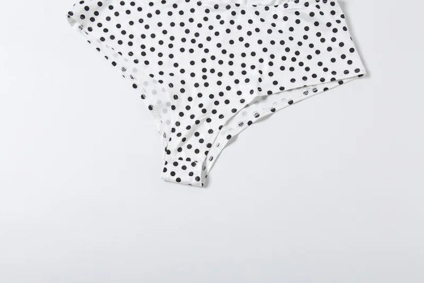 Colette Polka-Dot Bikini & Kimono Set Three-piece