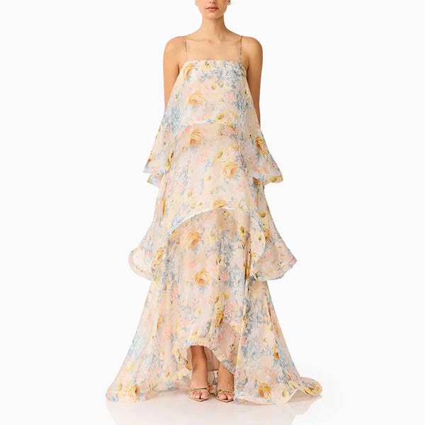 Kendra Ruched Maxi Dress