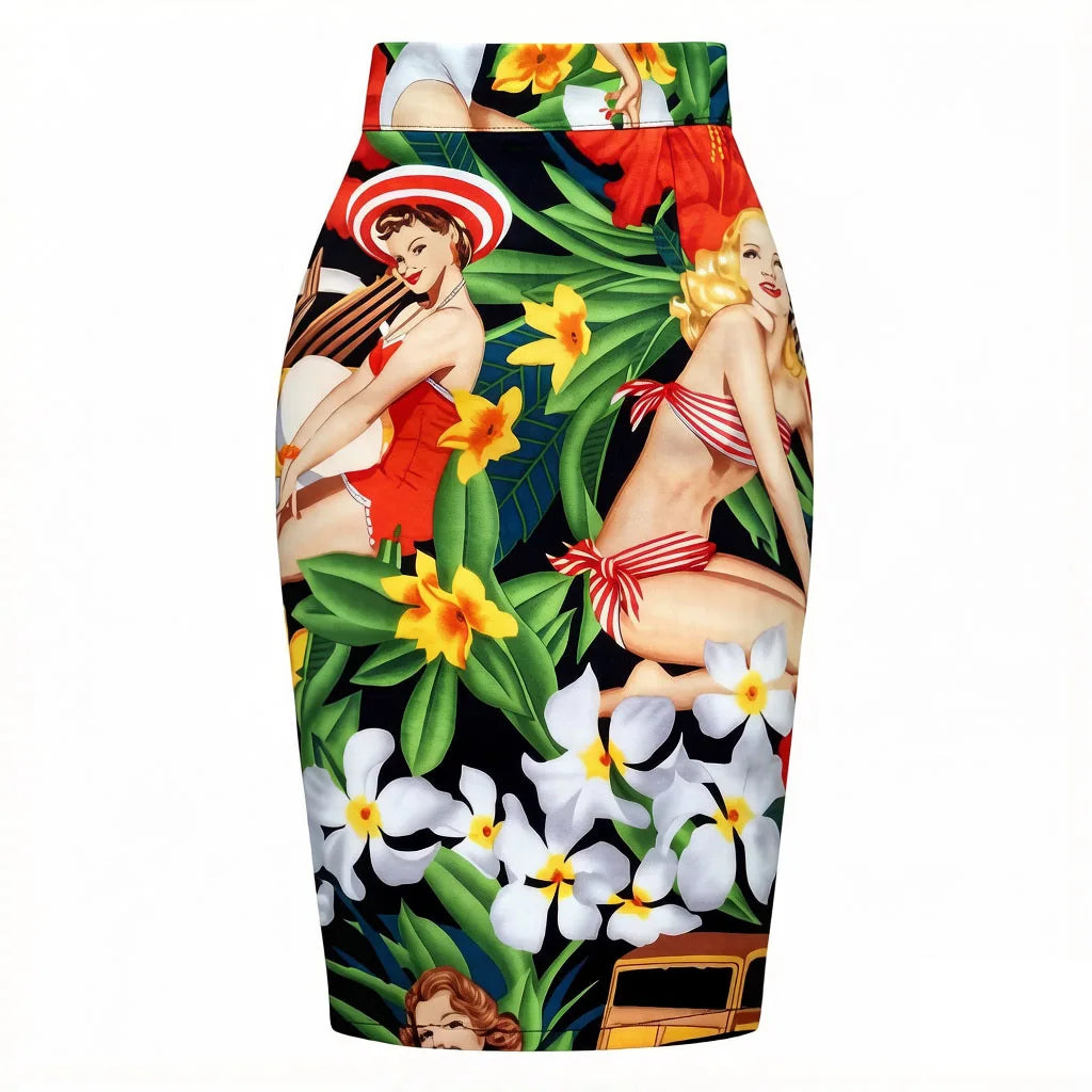 Lucienne Bodycon Midi Skirt One-piece