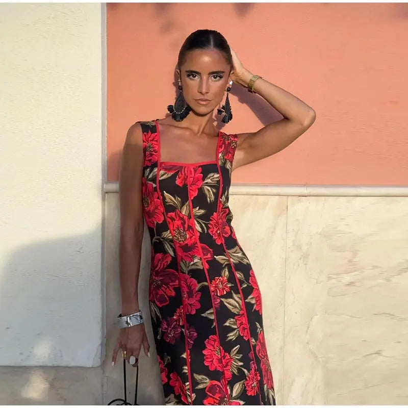 Serenade Tiered-Ruffle Maxi Dress