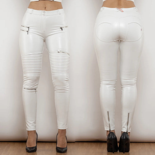 Melody Slim Faux Leather Pants