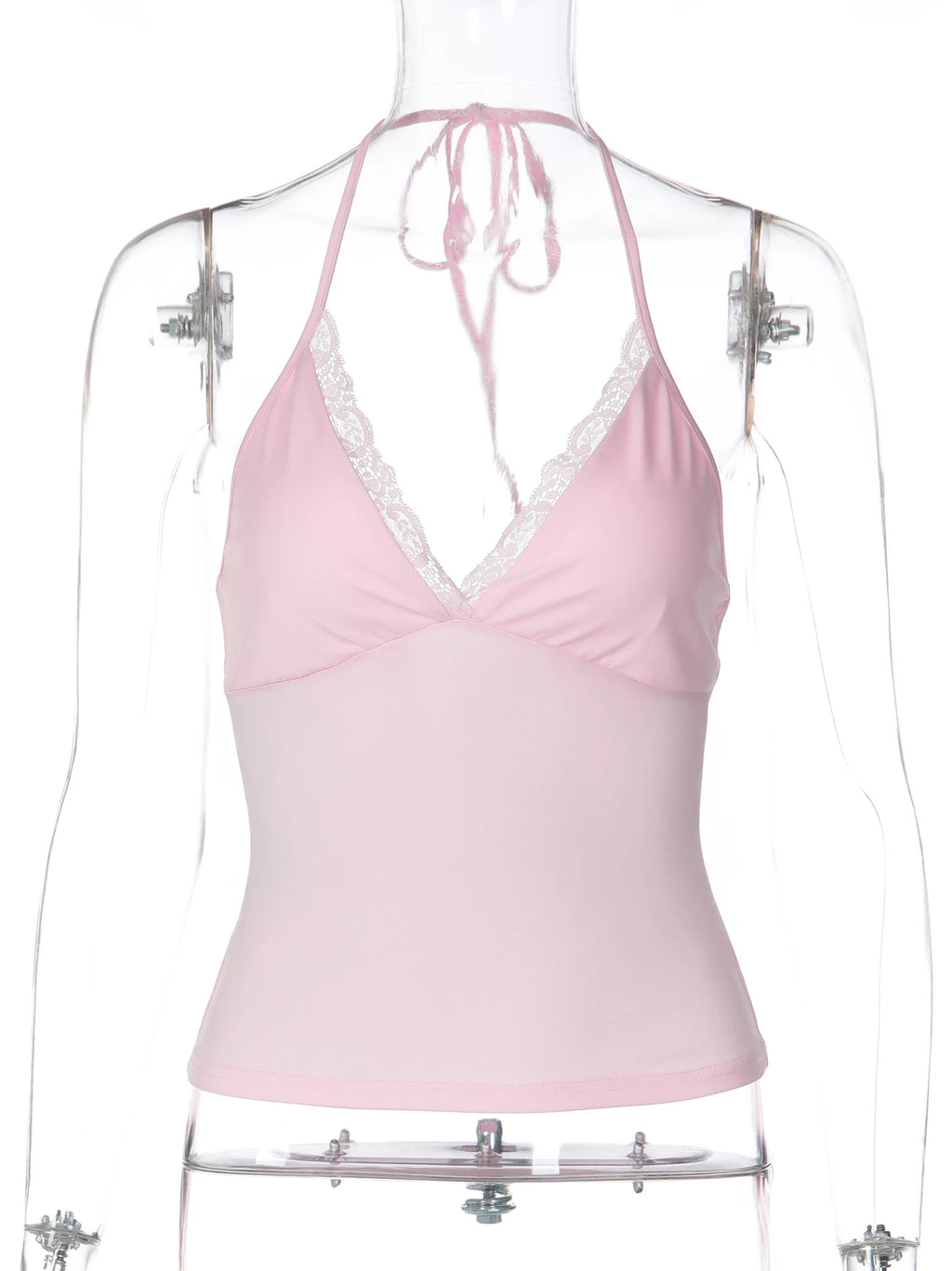 Sofia Midnight Lace Spaghetti Strap Camisole Top one-piece