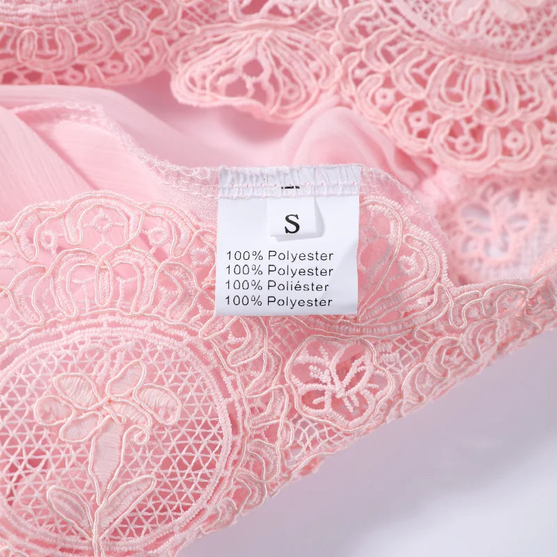 Eloise A-Line Lace Pants Set Two-piece