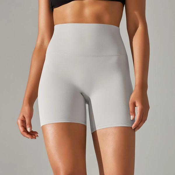 Ayla Seamless High-Waist Yoga Shorts One-piece
