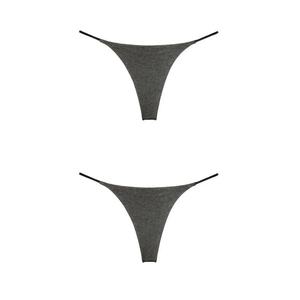 1/2/4pcs Panties Cotton Women'S Underwear Sexy Panties Female Underpants Thong Solid Color Pantys Lingerie S-XL Low-Rise Design