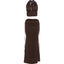 Kliou Shiny Sequin 2 Piece Set Women Bandage Halter Backless Tank Top+Ribbon Decoration Long Skirts Evening Party Elegant Suits