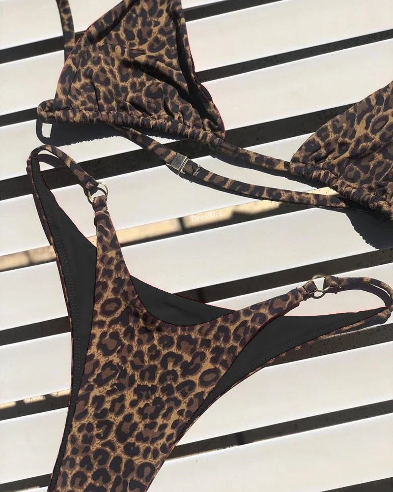 Savanna Push-Up Low-Waist Bikini Two-piece