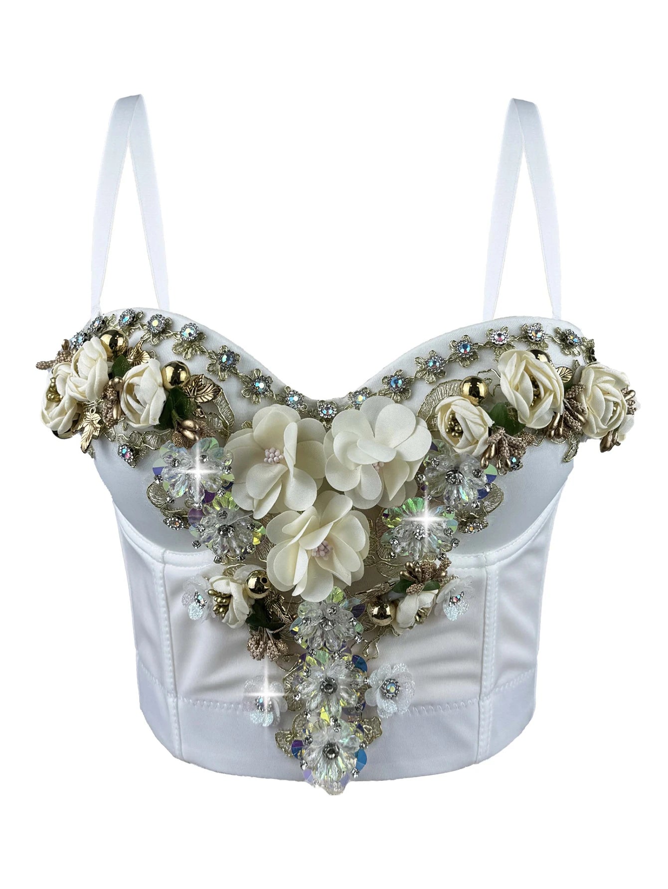 Sexy black rhinestone corset crop top women summer club party tops woman cropped hotwife halter tank top street wear bra bustier