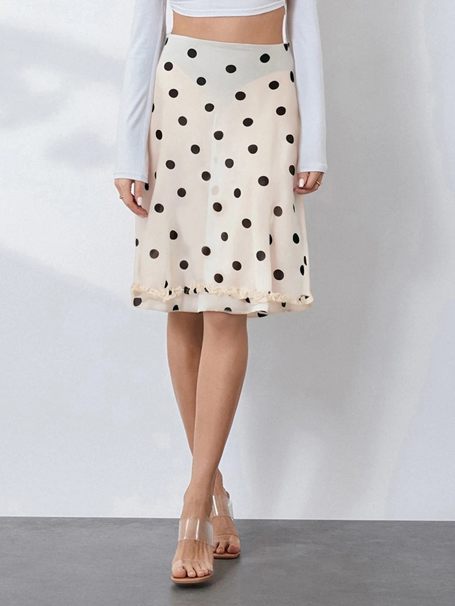 Maribel Mesh Midi Skirt One-piece