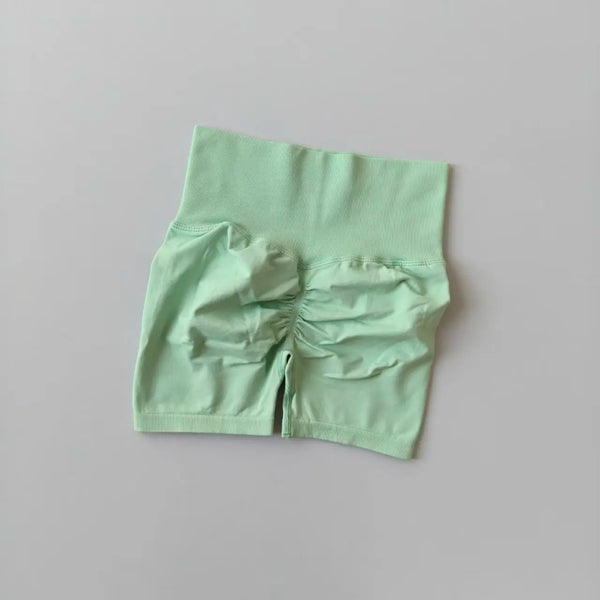 Peach Sculpt High-Waist Performance Shorts Apparel One-piece