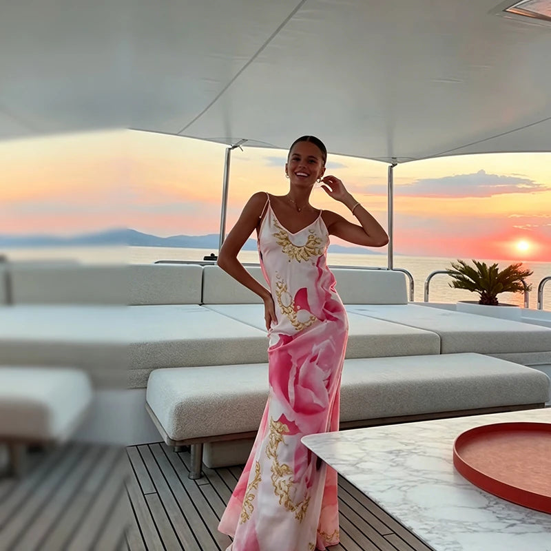 Beatrix Floral Maxi Skirt One-piece