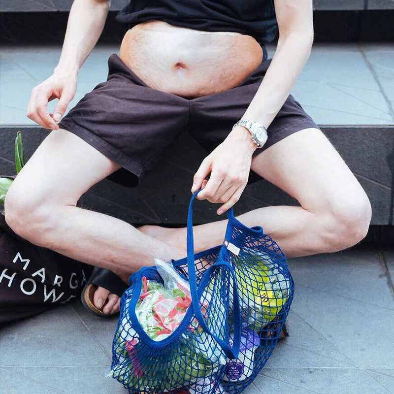 Gertie Novelty Dad Bod Belly Print Fanny Pack