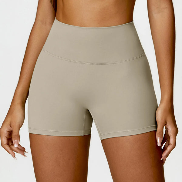Kaia Quick-Dry High-Waist Yoga Shorts One-piece