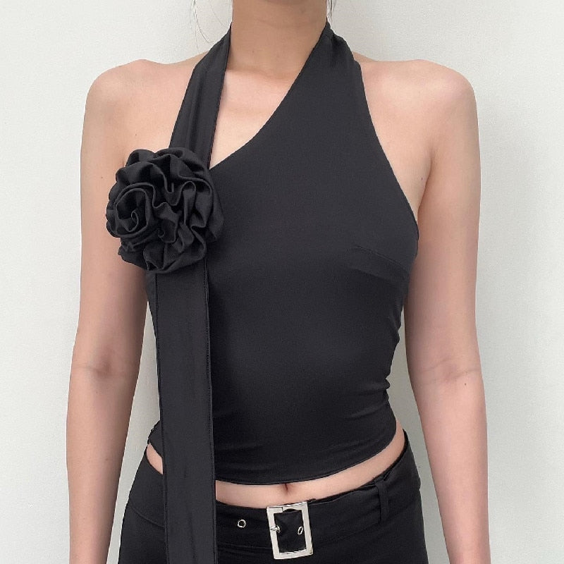 Xeemilo Y2K Strapless Ruffles Tube Tank Top Sexy Solid Pleated Bandage Backless Crop Tops Women Streetwear Cute Vintage Camisole Main image