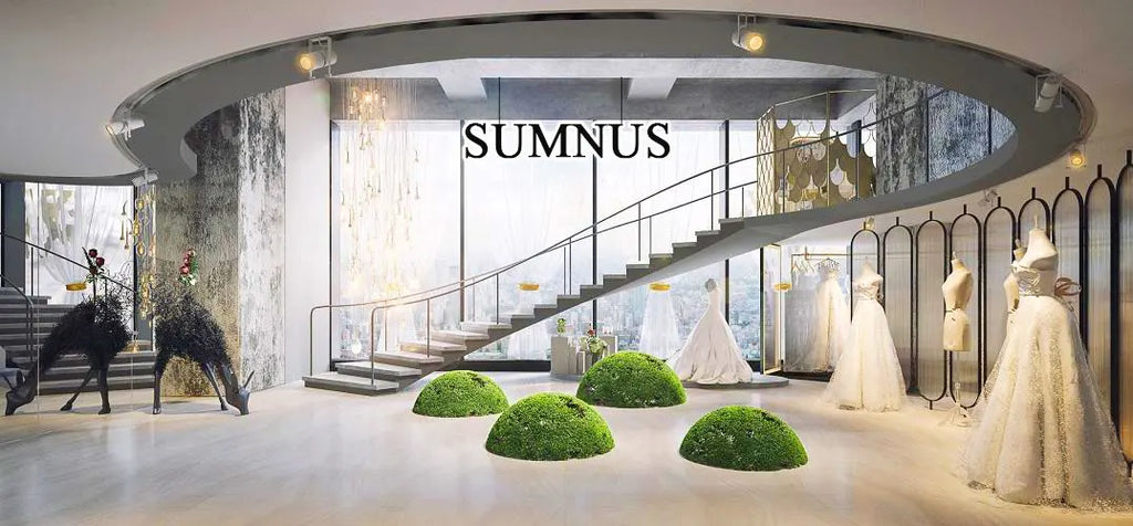 Sumnus Charming Mermaid Prom Dress V-Neck Pleats Side Slit Cut-Out Party Dress Floor-Length Evening Dress فساتين سهر Customized